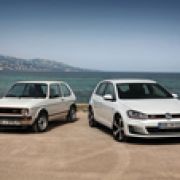 Volkswagen celebrates 40 years of Golf image