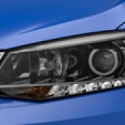 Skoda teases front design of 2015 Fabia image