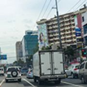 MMDA enforcers manually manage Katipunan traffic image