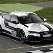 Audi driverless technology wins against a driver image