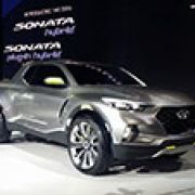 NAIAS 2015: Hyundai unwraps Santa Cruz Crossover Truck Concept image