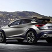 Infiniti shows first official photo of the QX30 concept image