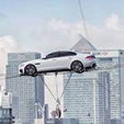 2016 Jaguar XF revealed via high-wire stunt image