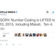 MMDA lifts coding in ALL cities image