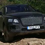 Bentley teases Bentayga SUV anew in off-road test image