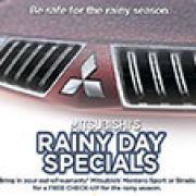 Mitsubishi PH offers free checkup; discounted service with Rainy Day Specials image