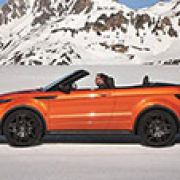Land Rover drops cover of soft-top Evoque Convertible image