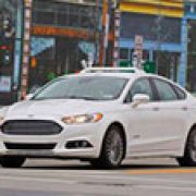 Ford tests autonomous cars in University of Michigan simulated city image