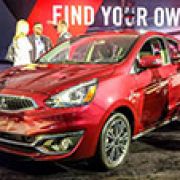 Los Angeles 2015: Mitsubishi Mirage hatchback gets exterior, performance updates image