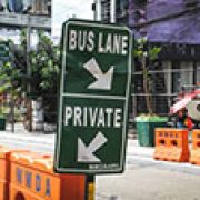 Stricter bus lane implementation tags 92 motorists image