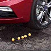 New tech from Ford allows cars to 'glide' over potholes image