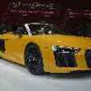 New York 2016: Audi R8 takes roof off with Spyder version image