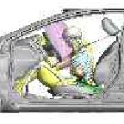 Virtual children added to Toyota crash test dummy software image