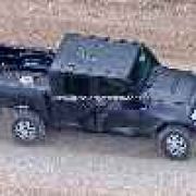 Spied: Jeep Wrangler-based pickup prototype caught testing image