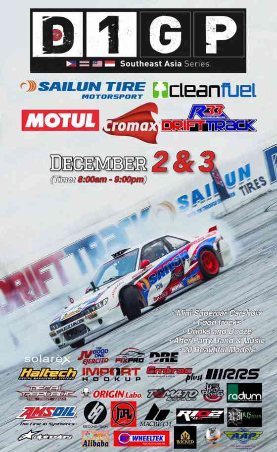 Going Sideways: D1GP drifts into action at R33 Pampanga this weekend image