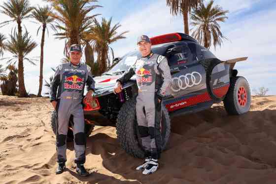 Audi RS Q e-tron is ready for 2024 Dakar Rally image
