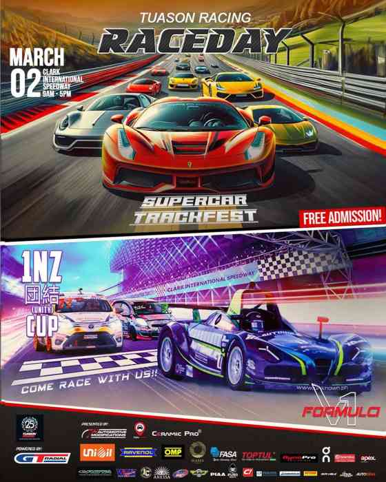 Tuason Racing Raceday 2024 happens March 2 image
