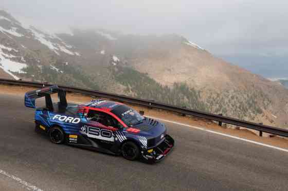 Ford F-150 Lightning SuperTruck wins Pikes Peak 2024 image