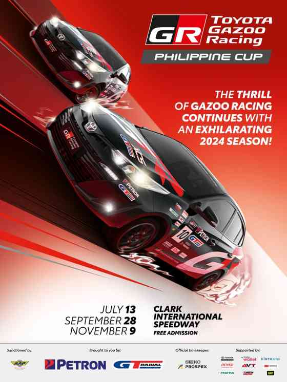Toyota Vios Cup is now the 2024 TGR Philippine Cup image