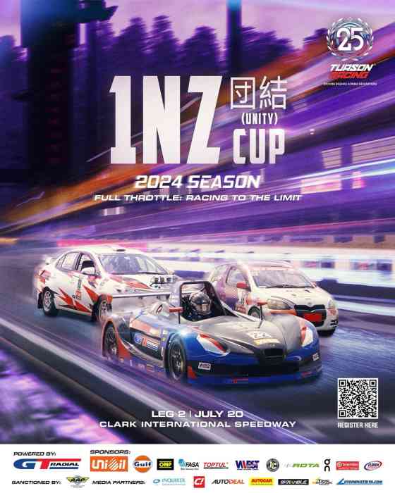 Tuason Racing Formula V1, 1NZ Unity Cup Leg 2 all set for July 20 image