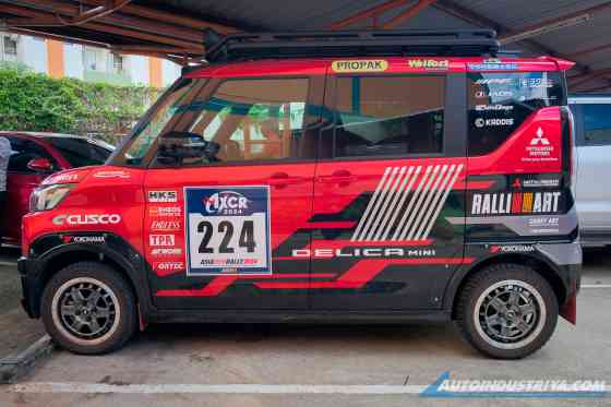 Mighty Mouse: Mitsubishi turns Delica Mini into AXCR support vehicle image