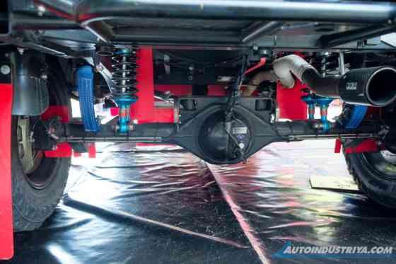 Why 2024 Mitsubishi Triton AXCR use coil springs instead of rear leaf springs image