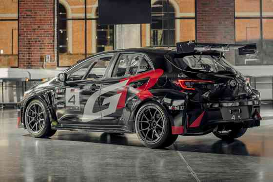 Toyota is racing GR Corolla touring car with 8AT image