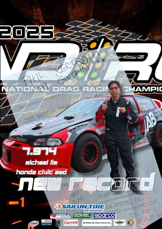 7 second car: AWD Honda Civic sets new quarter mile record in PH image