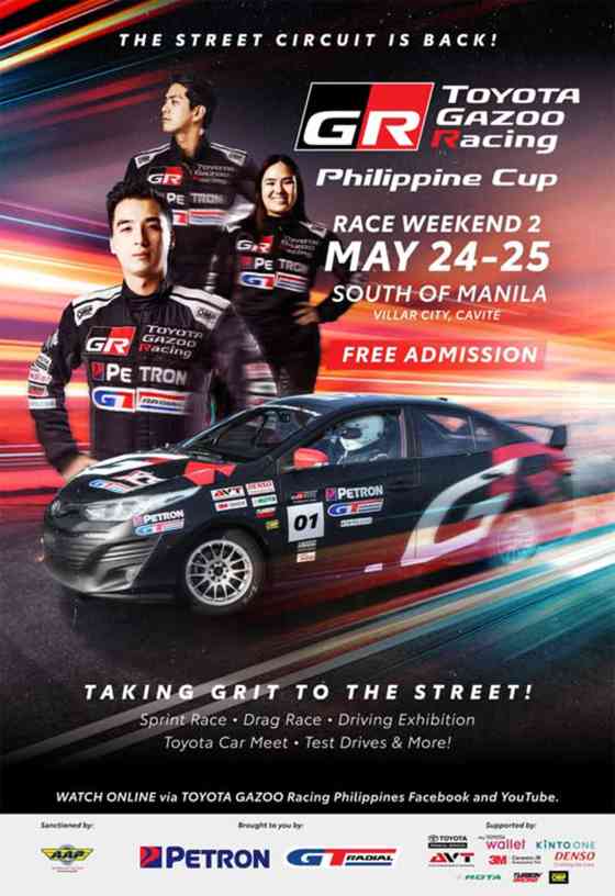 Toyota confirms Villar City Street Circuit for TGR PH Cup Leg 2 image