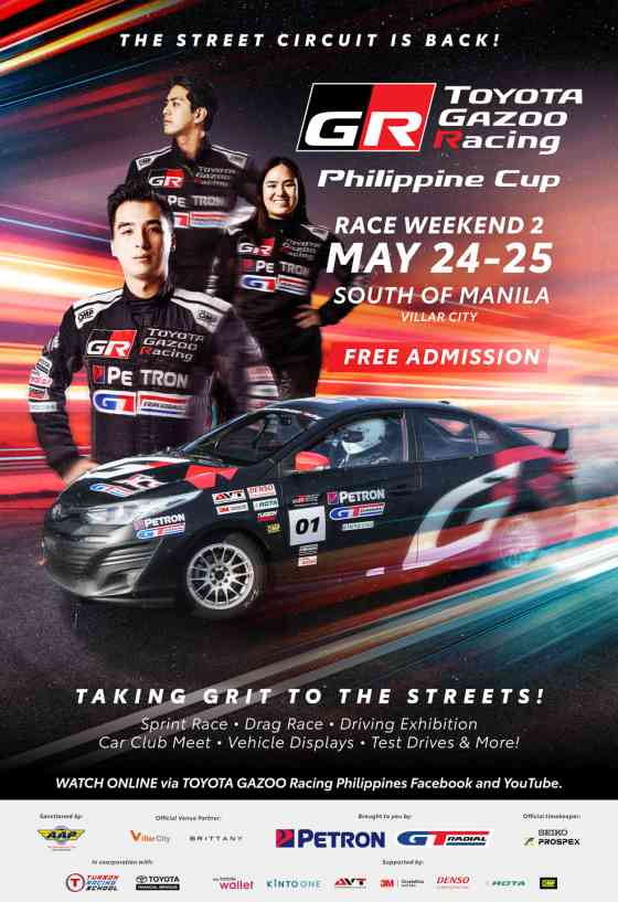 One week to go: Toyota GR Philippine Cup Street Race happens May 24-25 image