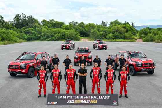Mitsubishi Ralliart to take on AXCR 2025 with three Triton rally cars image