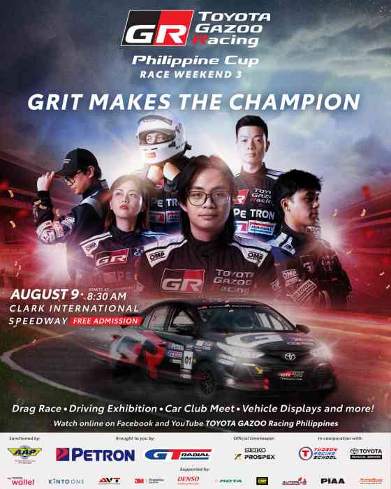 Former Vios Cup champs to race Toyota Tamaraw at 2025 TGR PH Cup RW3 image