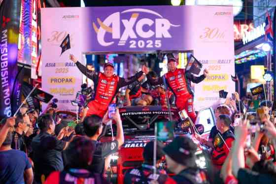 Mitsubishi Ralliart reclaims AXCR crown with Triton rally truck image