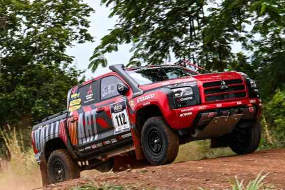 Mitsubishi Ralliart reclaims AXCR crown with Triton rally truck image