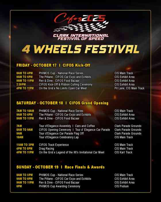 2025 Clark International Festival of Speed to take place this weekend image