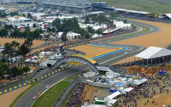 The Dunlop Bridge at Le Mans to be rebranded as Goodyear image