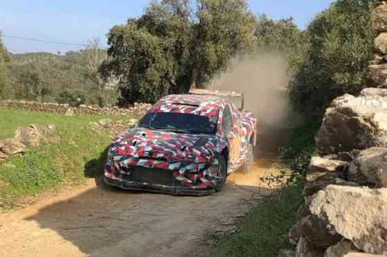 SPIED: Is this the next-gen Toyota GR Celica rally car? image