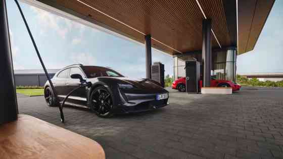 Porsche Charging Lounge is the Starbucks Reserve for EVs image