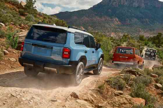 Going retro: This is the all-new 2024 Toyota Land Cruiser Prado image