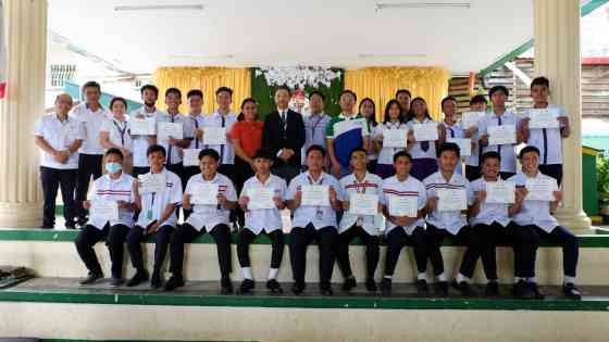 Mitsubishi PH completes forestation and battery-recycling projects image