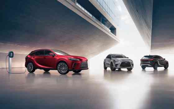 2024 Lexus RX 450h+ PHEV revealed with 56 km electric-only range image