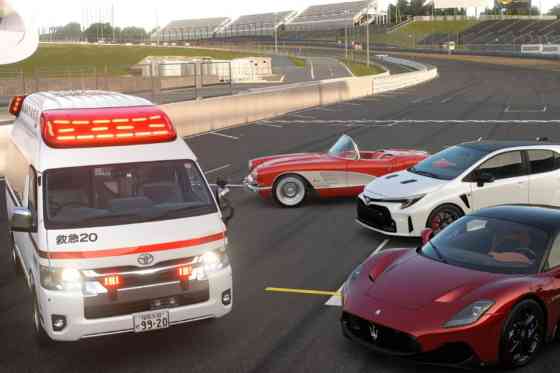Gran Turismo 7's update 1.36 will let you race Toyota Hiace ambulance image