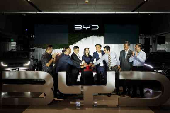 AC Motors opens flagship BYD dealership in QC image