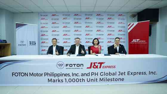 Foton PH delivers 1,000th-unit to J&T Express image
