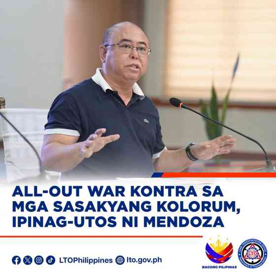 LTO declares all-out war against colorum PUVs image