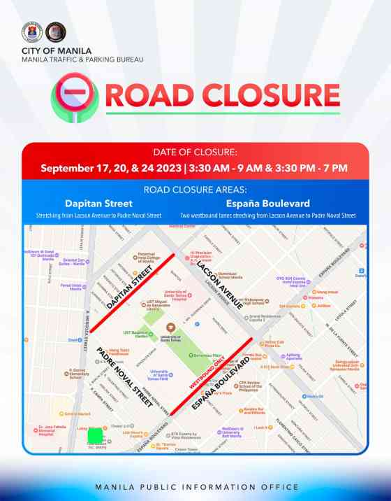 University Belt in Manila closed for 2023 bar exams image