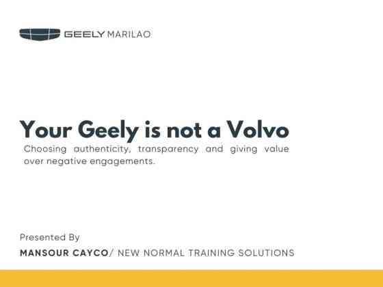 Geely, not Volvo: Are Geely PH dealers changing? image