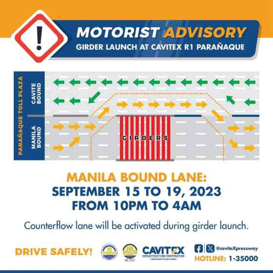 Counterflow scheme on CAVITEX Manila-bound starts tonight image