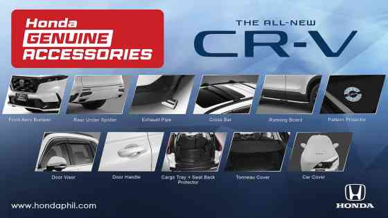 Honda PH now offering genuine accessories for 2024 CR-V Honda PH now offering genuine accessories for 2024 CR-V image