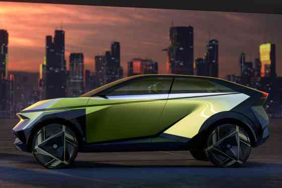 Nissan Hyper Urban EV concept meets Cyberpunk and Bladerunner image